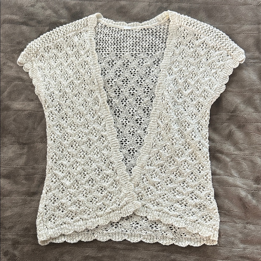 Elegant Women's Crochet Cardigan